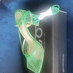 Brand New Green Mesh shoes